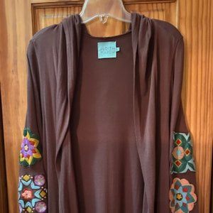 Judith Marsh hooded cardigan